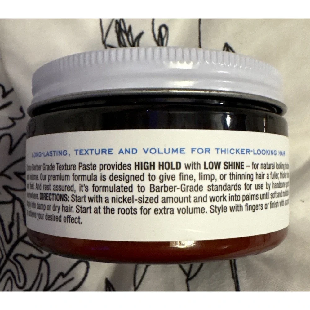 NEW Cremo High Hold Low Shine Hair Styling Thickening‎ Paste